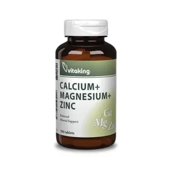 VITAKING CALCIUM+MAGNESIUM+ZINC 100DB 1.Kép