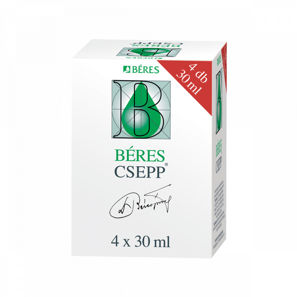 BÉRES CSEPP PLUSZ 4X30ML (csomagot megbontjuk,az ár 1db30ml-re vonatkozik)