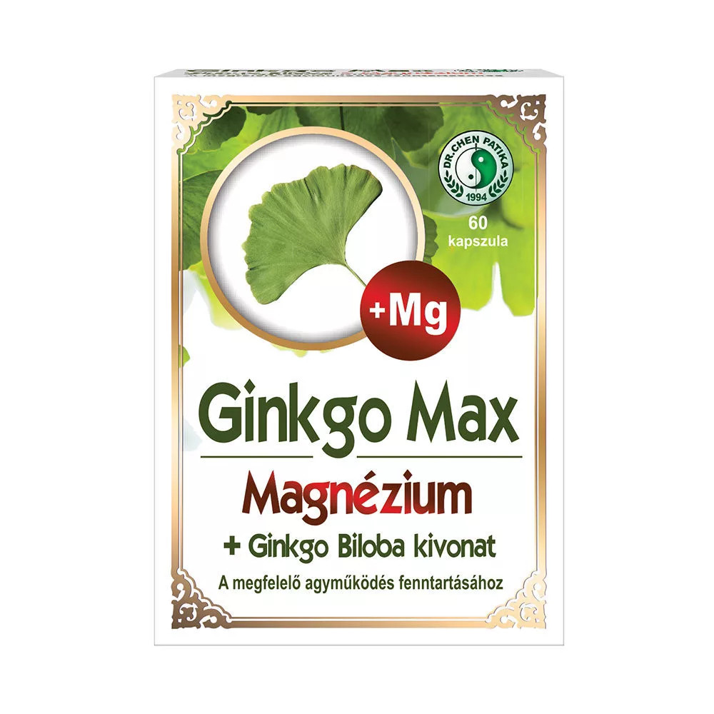 DR.CHEN GINKGO MAX+MAGNÉZIUM kapszula