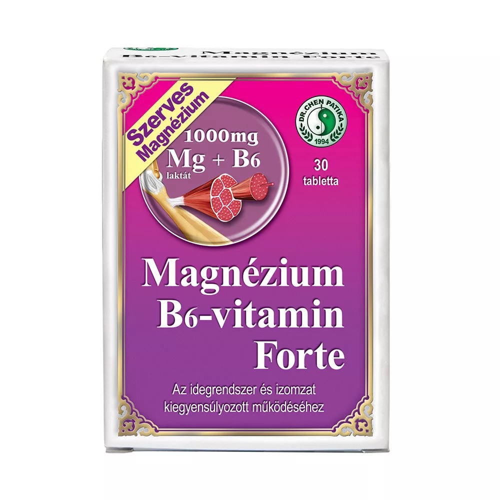 DR.CHEN MAGNÉZIUM-B6 FORTE 30TABL.