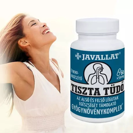 Javallat Tiszta tüdő 350mg 60db