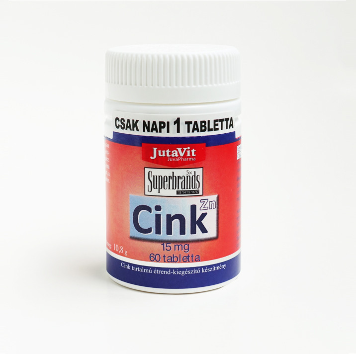 JutaVit Cink 15mg 60db