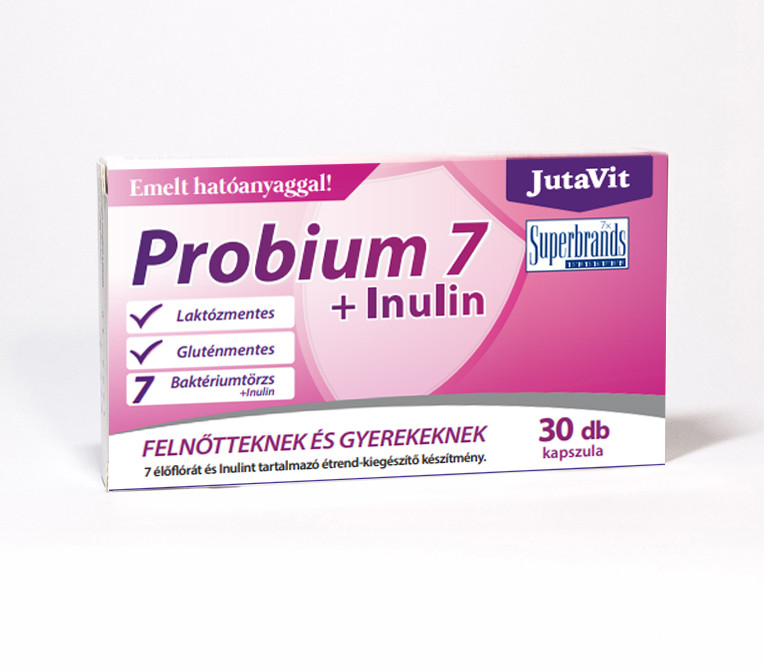 JutaVit Probium 7 + Inulin kapszula 30db