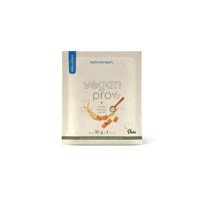 NUTRIVERSUM-PURE-VEGAN PRO- SÓS KARAMELL 30G