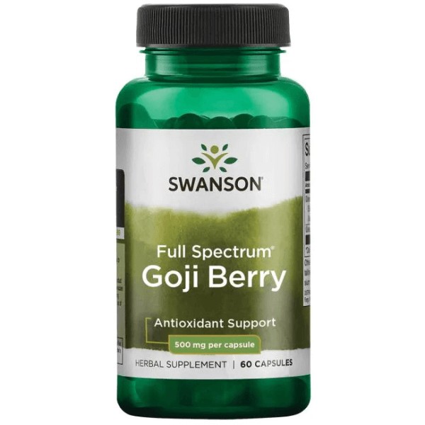 Swanson Goji Berry kapszula 500 mg 60 db