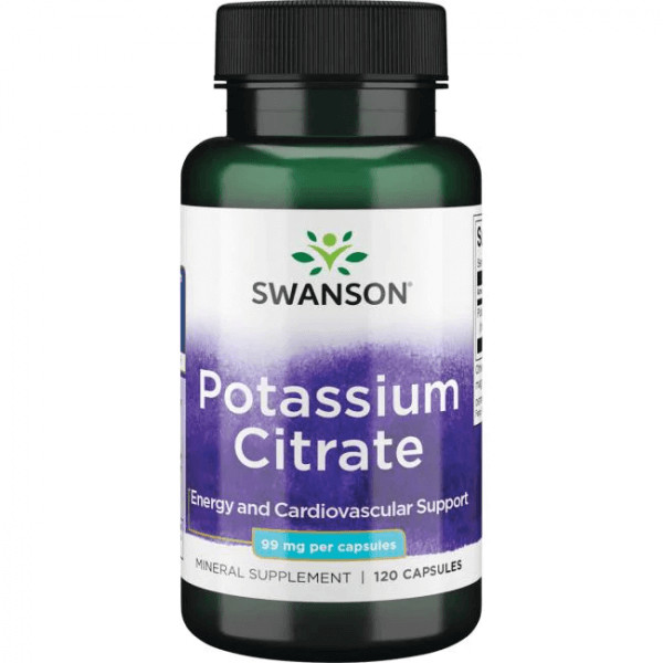 Swanson Potassium citrate 120 kapszula