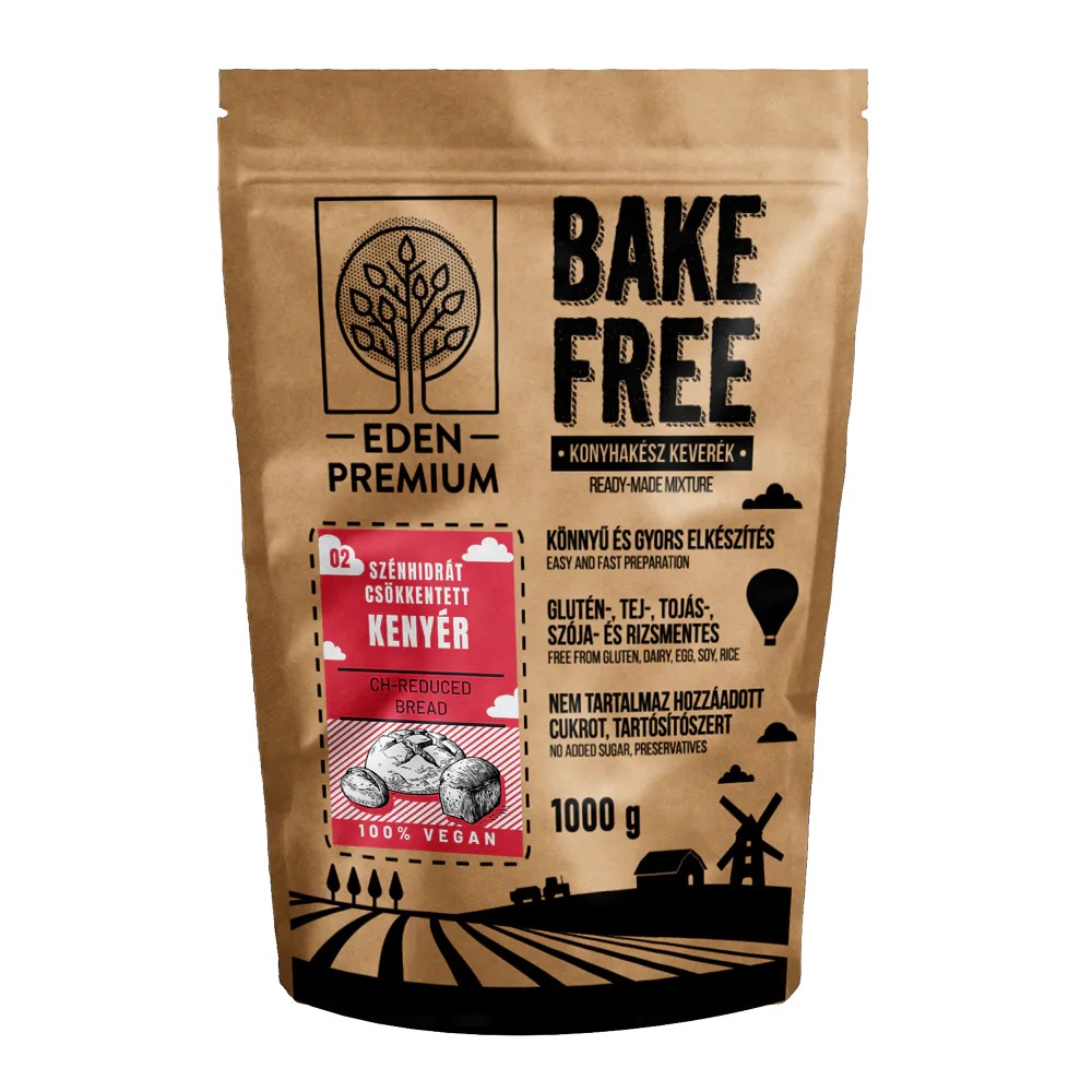 Éden prémium Bake-free szénhidrátcsökentett kenyér