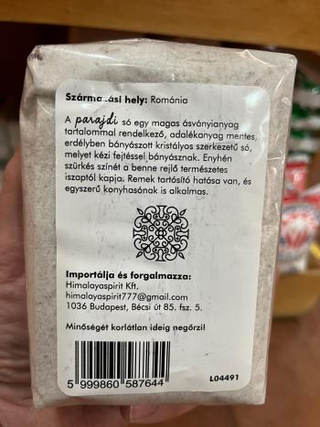 Hargita kincse Parajdi só 1000g 2.Kép