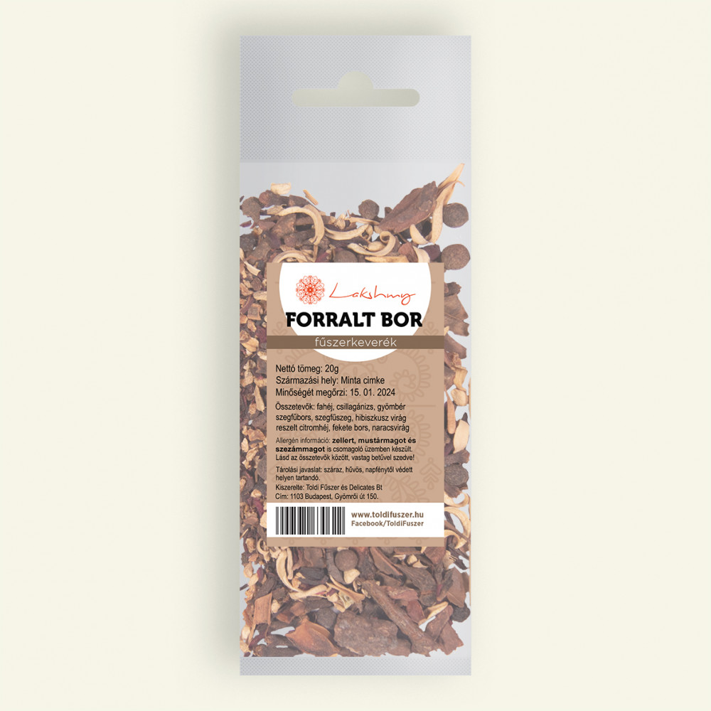 LAKSHMI FORRALT BOR FŰSZERKEVERÉK