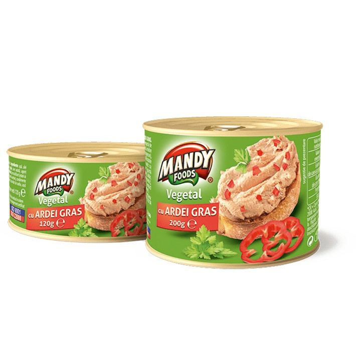 Mandy növényi pástétom paprikás 120g