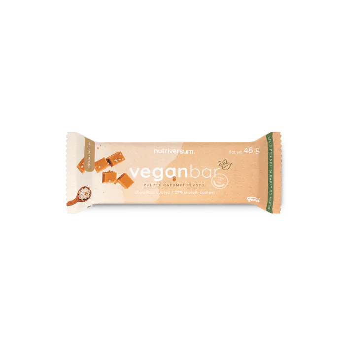 NUTRIVERSUM Vegan Protein Bar 48 g sós karamell