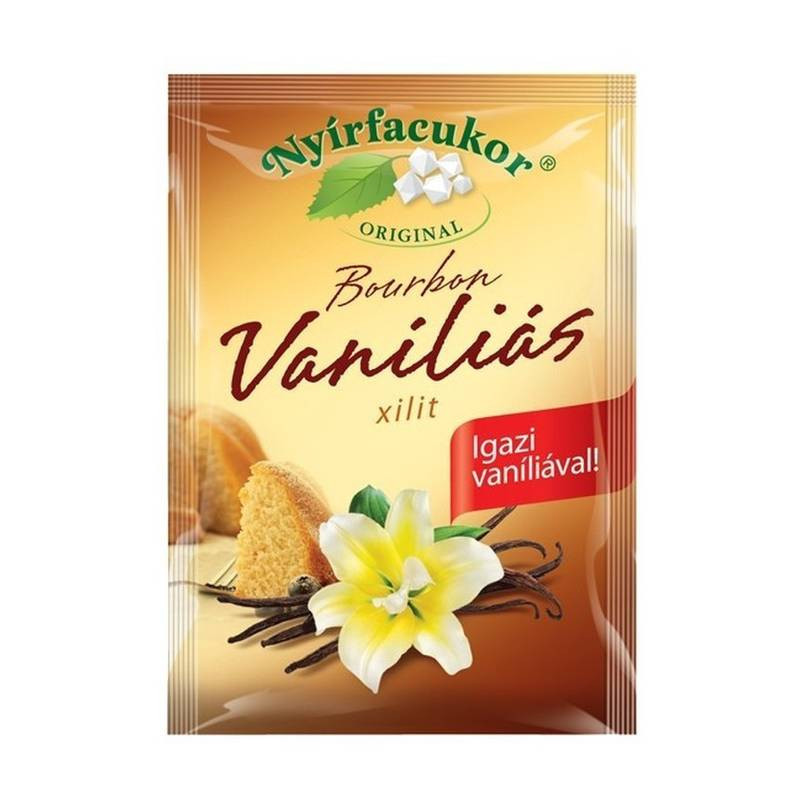 NYÍRFACUKOR BOURBON VANILIÁS XILIT 10 GR