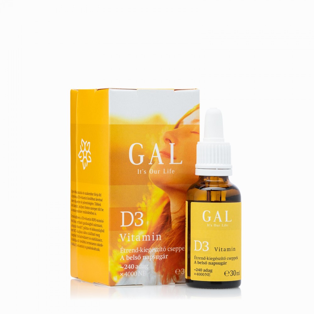 GAL D3 VITAMIN CSEPP 30ML