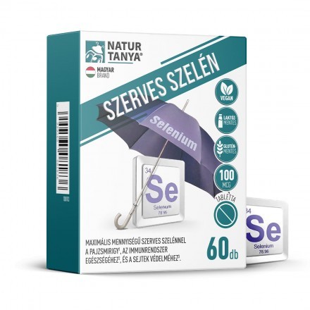 NaturTanya Szerves Szelén 100mg 60db