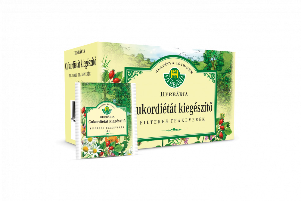 HERBÁRIA CUKORDIÉTA TEA FILT