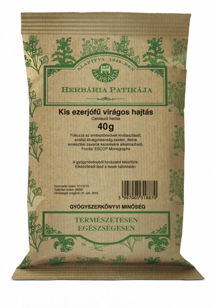 HERBÁRIA EZERJÓFŰ SZÁLAS TEA     4DKG