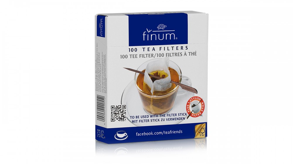 FINUM papir pálcikás TEA filter 100 db