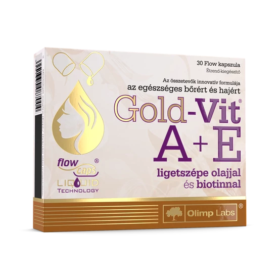 Olimp Labs Gold-Vit A+E 30 kapszula ligetszépe olajjal - Hormonegyensúly 30db