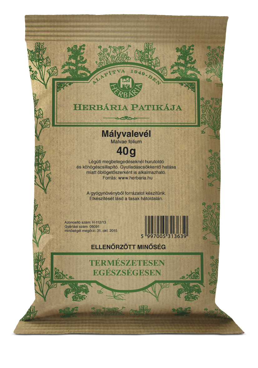 Herbária Mályvalevél (Malvae folium) 40g