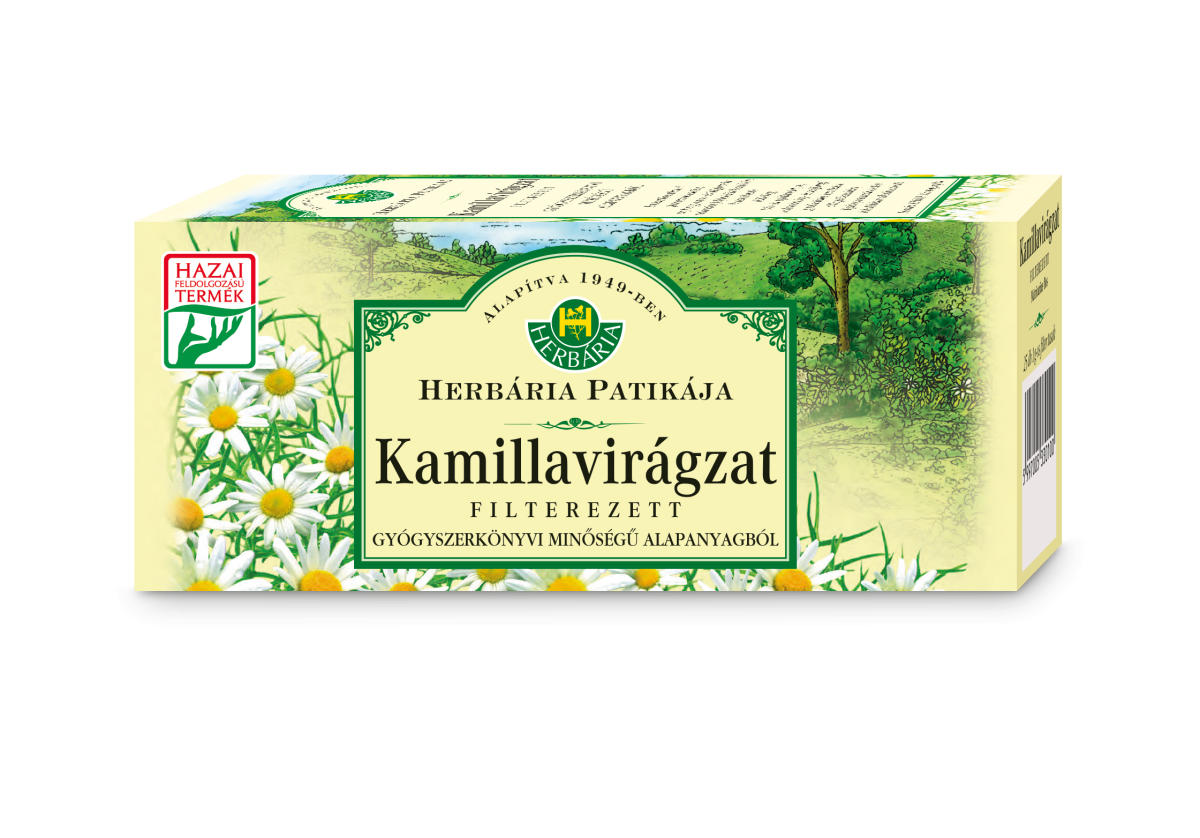 Herbária Kamilla tea filteres 25db