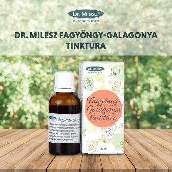 Dr. Milesz Fagyöngy-Galagonya tinktúra 30 ml 1.Kép