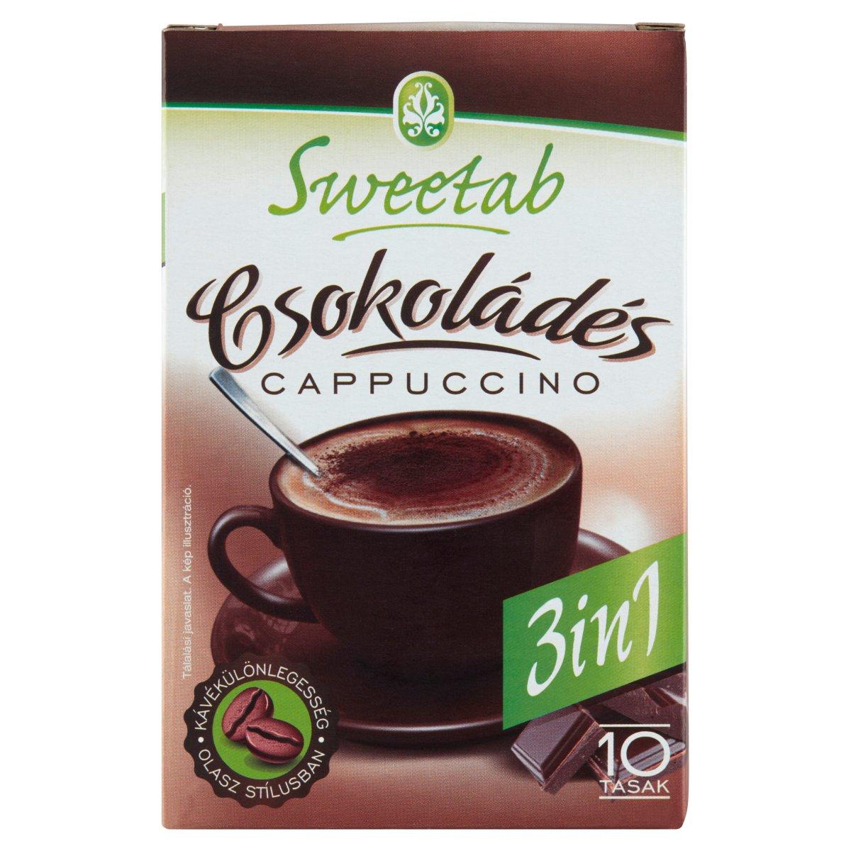 SWEETAB CAPPUCCINO POR CSOKIS 10 DB