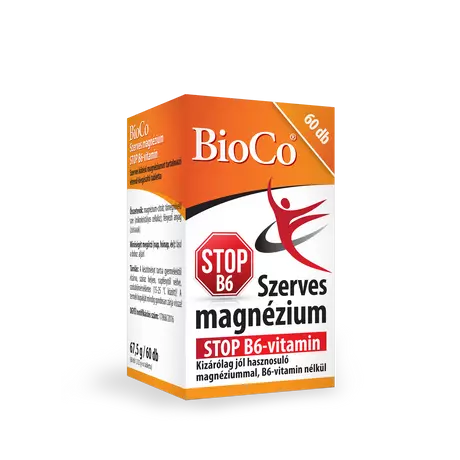 BioCo szerves Magnézium STOP B6 60 db