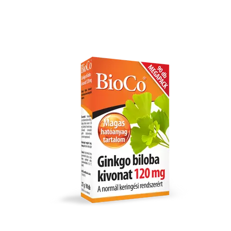 BioCo Ginkgo biloba kivonat 120 mg MEGAPACK 90 db