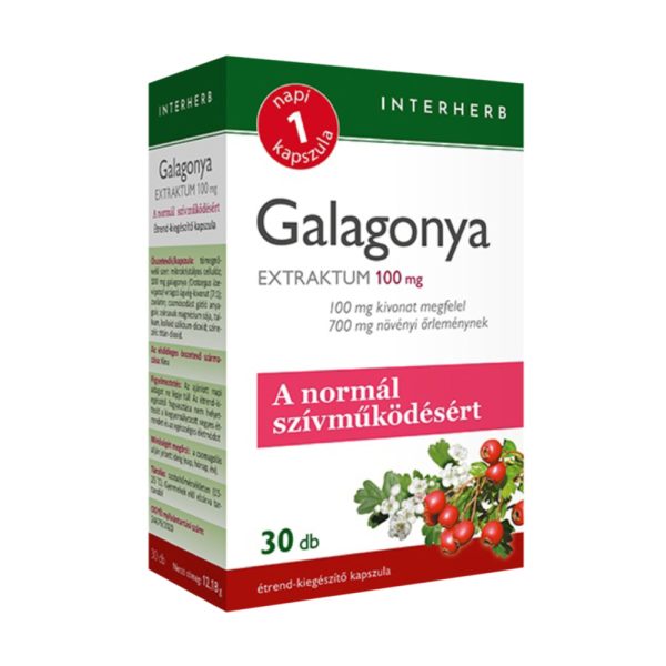 Interherb NAPI1 Galagonya Extraktum 30 db