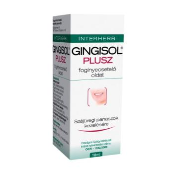 Interherb Gingisol Plusz fogínyecsetelő oldat  10ml Kép