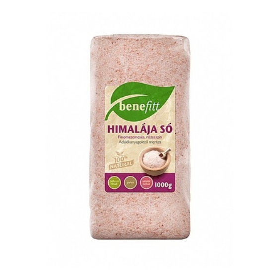 BENEFITT Himalája só rózsaszín finomszemcsés 1000g
