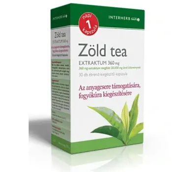 Interherb Zöld tea kapszula 30db 1.Kép