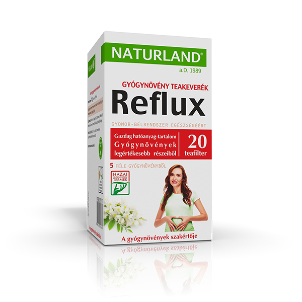 NATURLAND Reflux gyógynövény teakeverék 201,4g