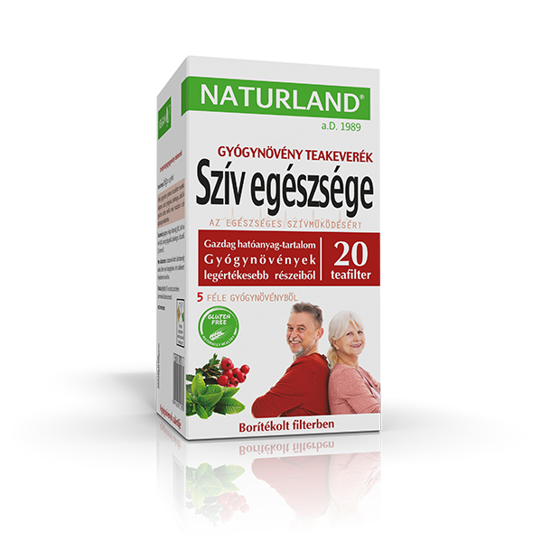 NATURLAND Szív egészsége gyógynövény teakeverék 201,3 g