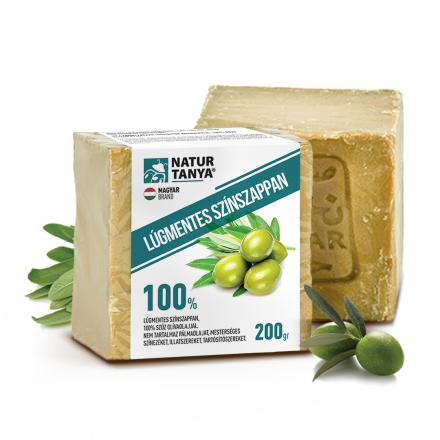 Natur Tanya Lúgmentes Színszappan - 100% Szűz Olivaolajjal 200g