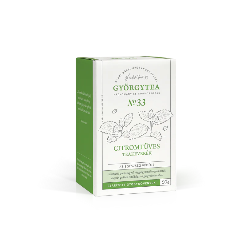 Gyuri bácsi Citromfüves teakeverék (Az egészség védője) 50g