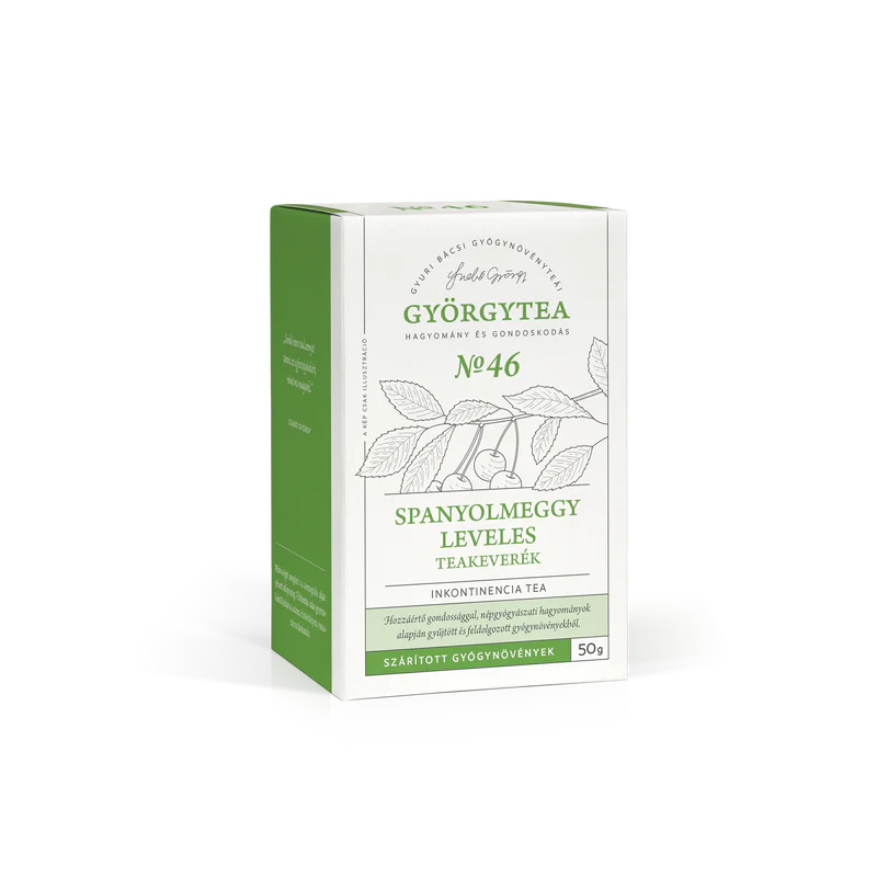 Gyuri bácsi Spanyolmeggy leveles teakeverék (Inkontinencia tea) 50g