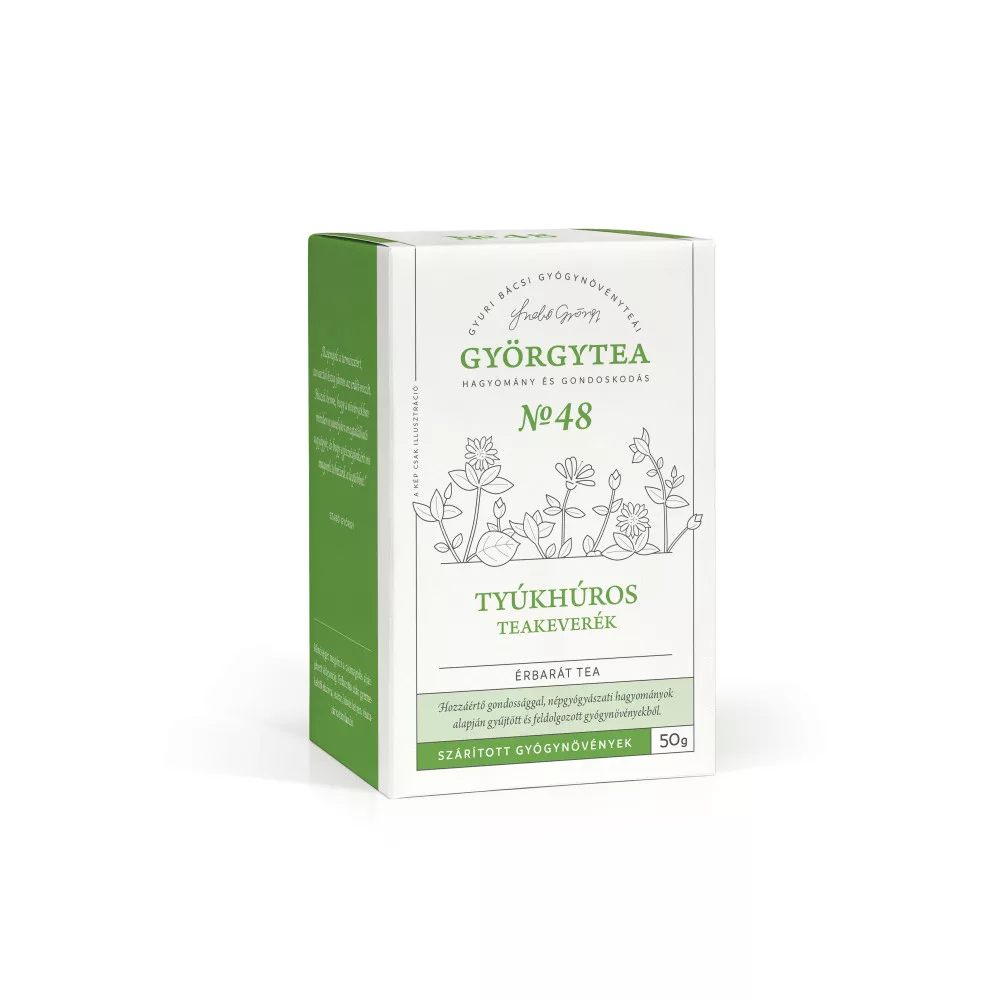 Gyuri bácsi Tyúkhúros teakeverék (Érbarát tea) 50g