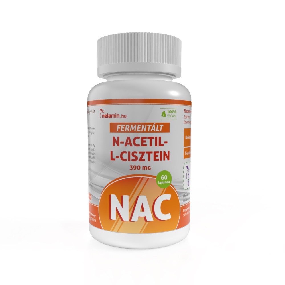 Netamin fermentált n-acetil-l-cisztein kapszula 60