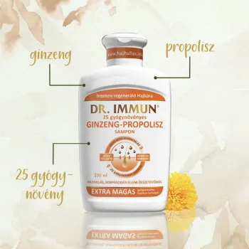 Dr. Immun Ginzeng-Propolisz sampon 250 ml 2.Kép