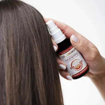 Dr. Immun 25 gyógynövényes hajcsepp 9 serkentő fűszer kivonatával 50 ml 4.Kép