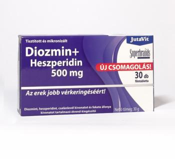 JutaVit Diozmin + Hesperidin 500mg 30db Kép