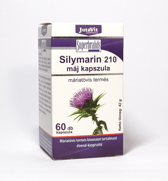 Jutavit Silymarin 210 máj kapszula 60db