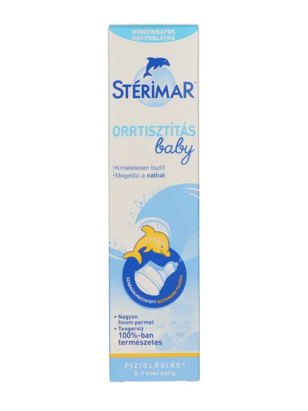 Sterimare Baby tengervizes orrspray újszülött kortól - 3 éves korig - 50 ml