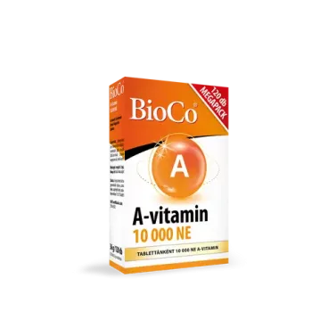 BioCo A-vitamin 10 000 NE Megapack tabletta 120 db 1.Kép