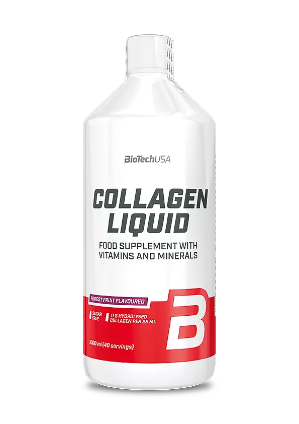 BiotechUsa Collagén(kollagén) Liquid trópusi gyümölcsös 1000ml