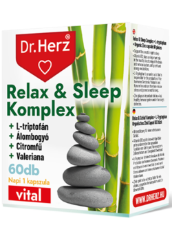 Dr.Herz Relax +sleep komplex kapszula 60db