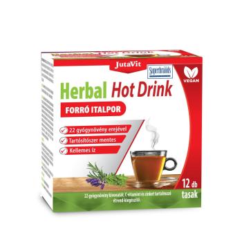 JutaVit Herbal Hot Drink Forró Italpor 12db Kép