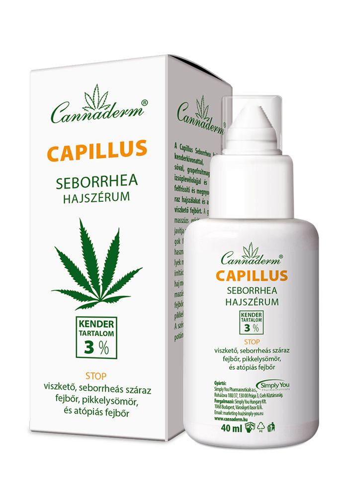 Simply Cannaderm Capillus Seborrhea hajszérum 40ml