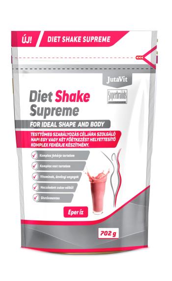 JutaVit Diet Shake Supreme Eper íz 702g Kép